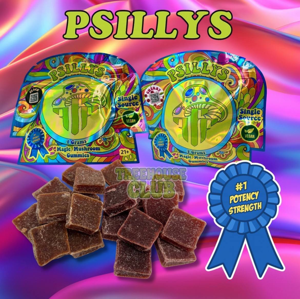 Psillys Mushroom Gummies